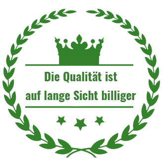 Auf lange Sicht zahlt sich Qualität aus!